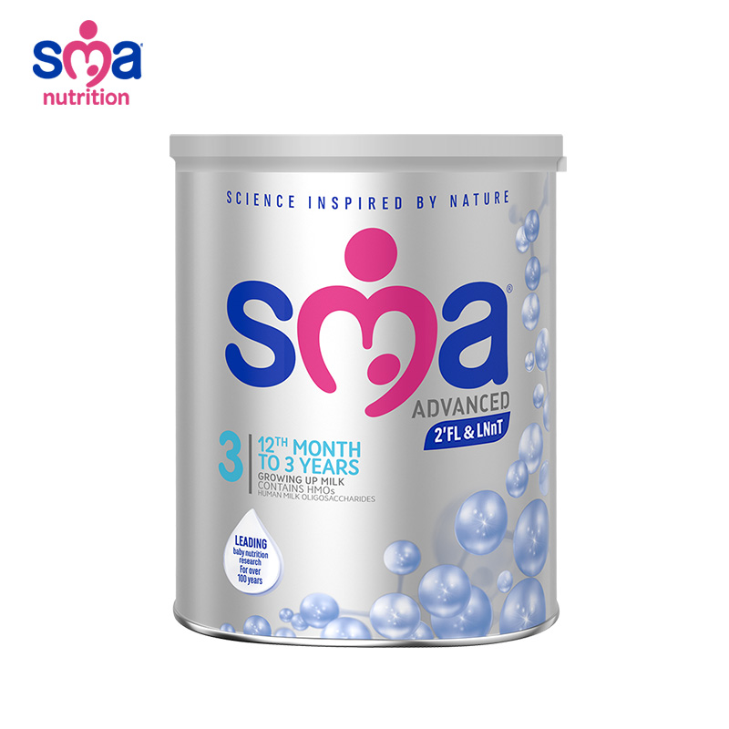 英国惠氏SMA至尊版HMO高端配方升级3段奶粉三段低敏水解1-3岁3段800g